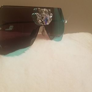 Swarovski crystal embellished sunglasses